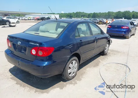 2006 Toyota Corolla Le from USA, damaged, VIN JTDBR32E160092754